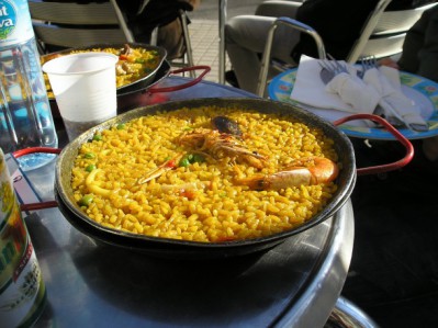 comida española, paella, Madrid