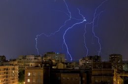 tormenta, clima, tiempo, Madrid