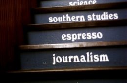 journalism, stairs