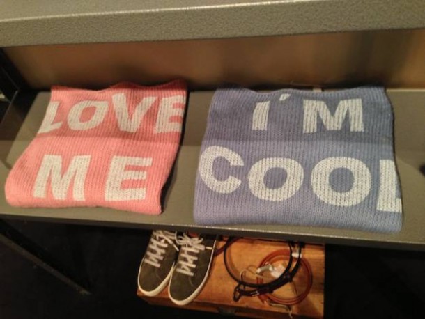 Love me, I'm cool sweaters | ROOSTERGNN