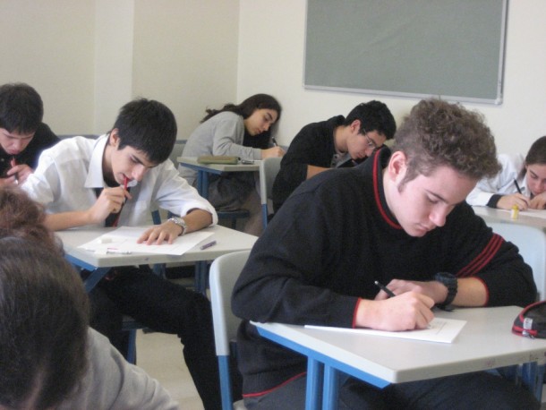 students, university, exams, Chile