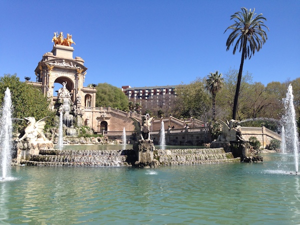 Cascada Fountain in Parc de la Ciutadella