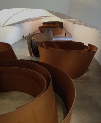 Richard Serra sculptures