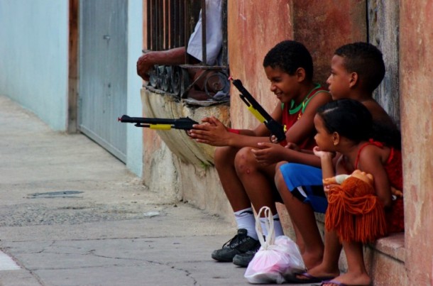 Santiago, Cuba, kids
