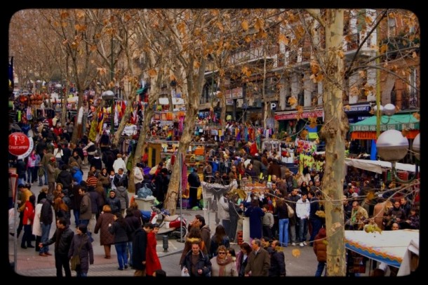 La Latina, el mercado, Madrid