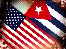 USA, cuba, relations, flags