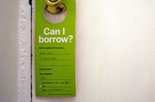 Can I borrow