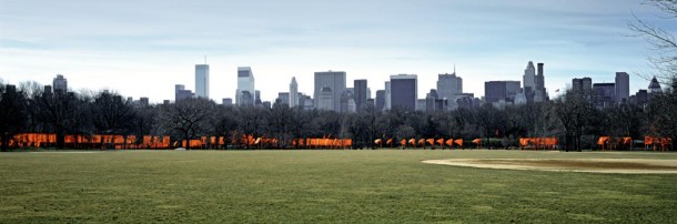 Christo and Jeanne-Claude The Gates, Central Park, New York City, 1979-2005 Photo: Wolfgang Volz © 2005 Christo and Jeanne-Claude 