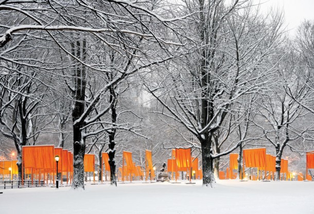 The Gates, Central Park, New York City, 1979-2005 |  Wolfgang Volz,  © 2005 Christo and Jeanne-Claude 