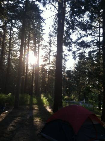 Hanna Campground, California, camping