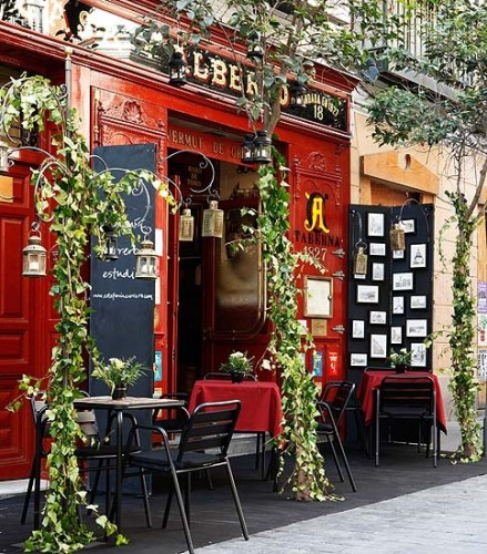 Casa Alberto. Barrio de las Letras, Madrid. | via Pinterest