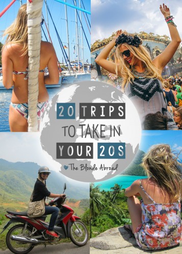 Trips you should do | via The blonde