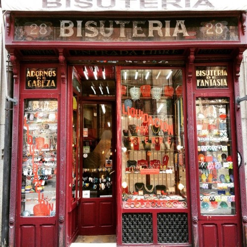 Bisutería Otero | via My little Madrid 
