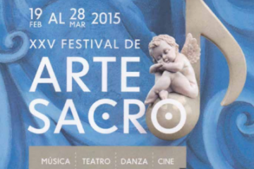 Cartel festival, arte sacro