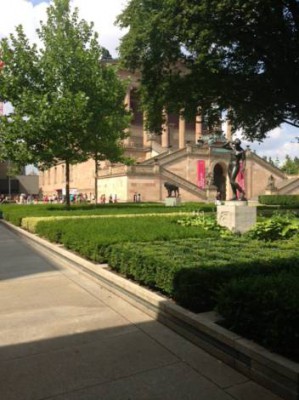 gardens, pergamon museum, Berlin, Germany, tourism