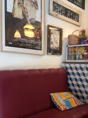 café seating, café kino, Madrid, restaurants