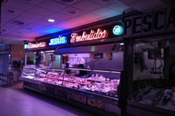 Mercado de Legazpi, Madrid, Spain, Mercado de Carne, gastronomía