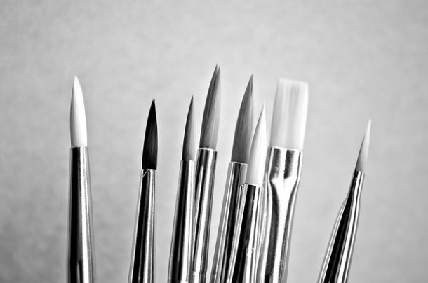 Fine tipped painters tools  | via Pixabay