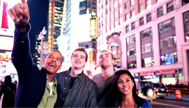 Students take on Times Square, vía Fusion Public Relations