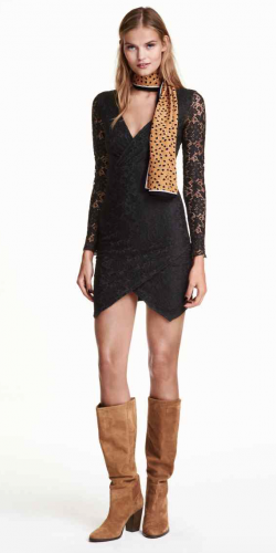 Lace dress, available at hm.com