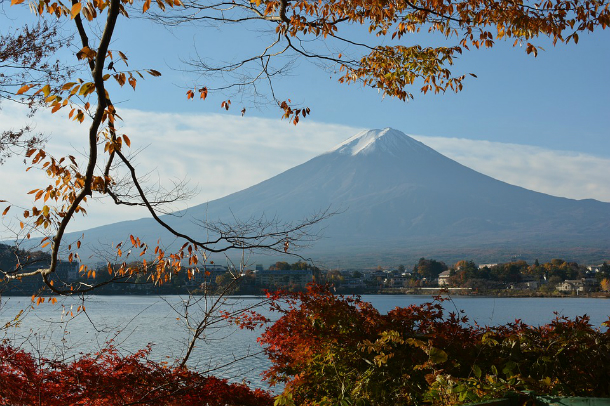 Mt. Fuji and Lake Kawaguchi | vía Pixabay
