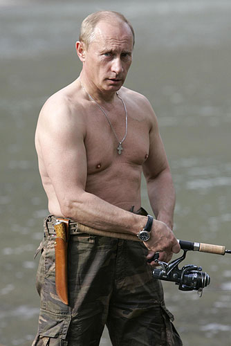 Putin fishing