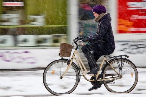 Purple Past Red - Cycling in Winter in Copenhagen | Colville-Andersen
