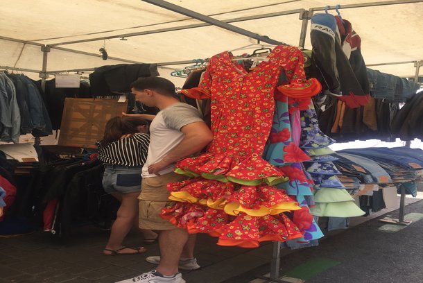 A Spanish Dress at El Rastro / Katie McEvinney