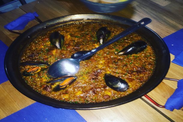 Paella at Gastromaquia, Chueca / Katie McEvinney